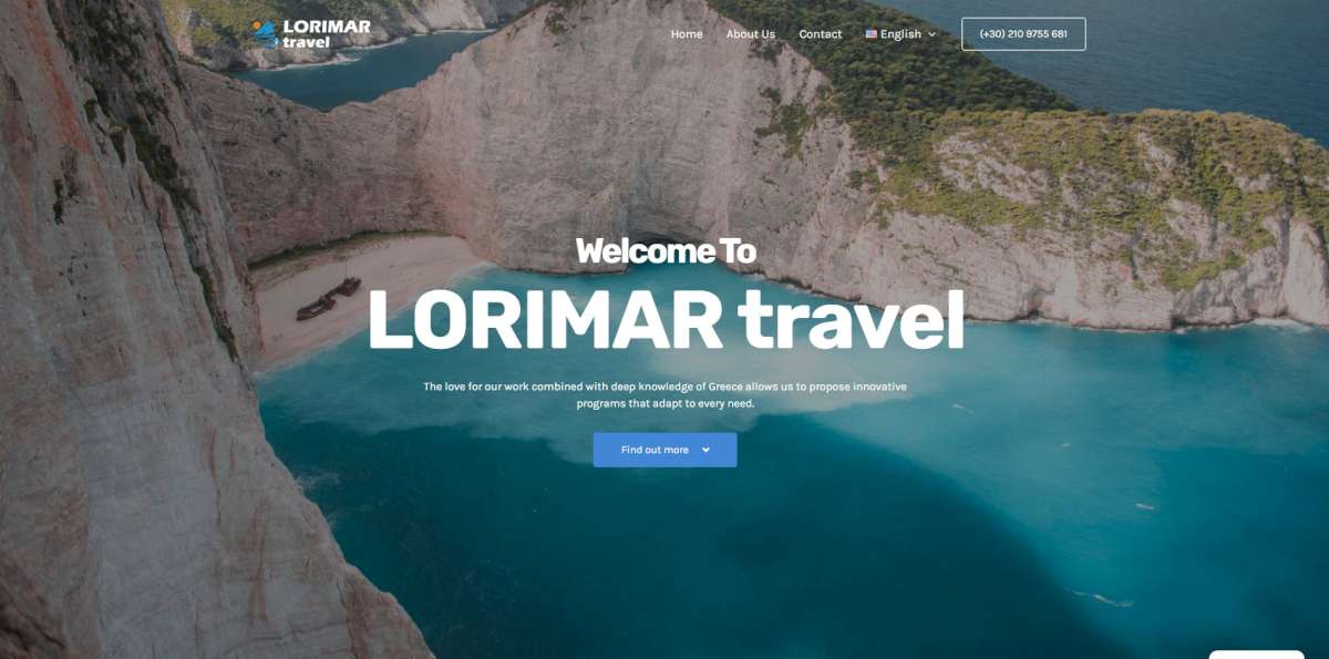 LorimarTravel.com Website Screenshot